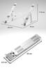 Adjustable Laptop Support Base Fully Foldable Portable Laptop Riser