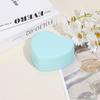 Heart-Shaped Jewelry Box Portable Travel Necklace Pendant Ring Earrings Storage PU Leather Zipper Cute Jewelry Organizer Box