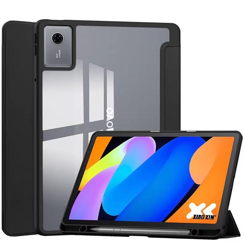 For Lenovo Xiaoxin Pad 11 Case PU Leaher Silicone Back Fold Stand Cover Funda For Lenovo Idea Tab TB336ZU/FU Tablet Case