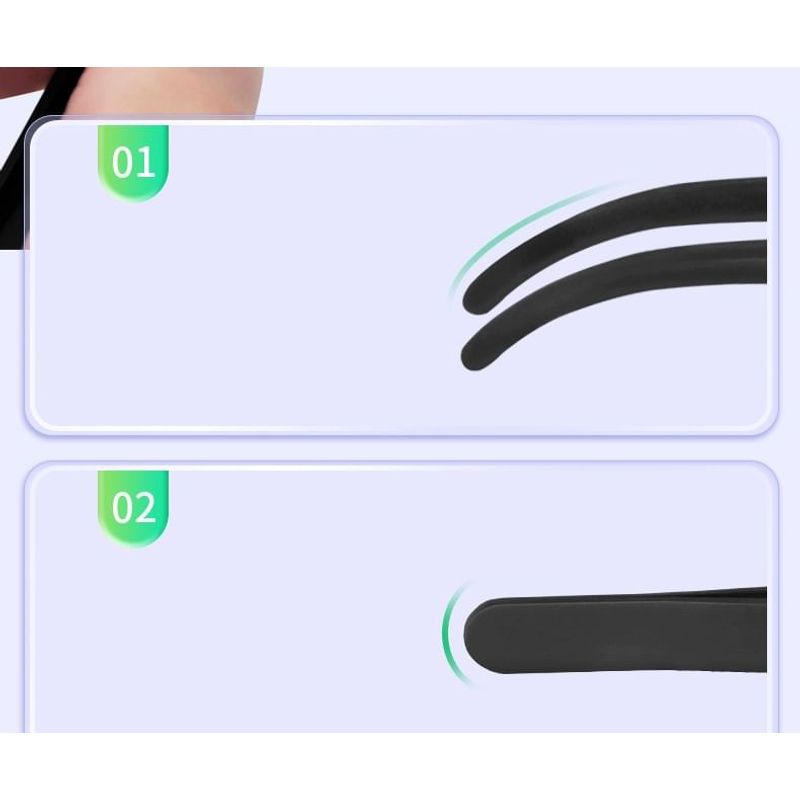 Lashie - Stainless Steel False Eyelashes Tweezers