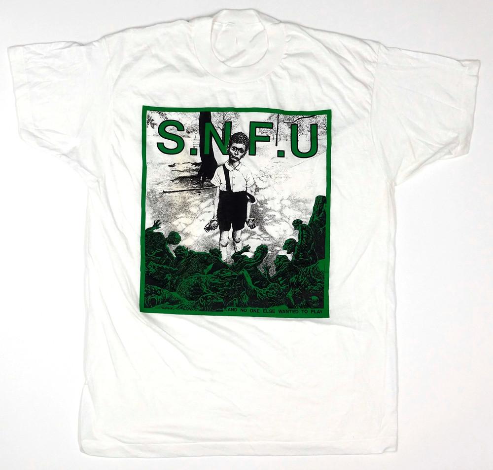 

SNFU And No One Else Wanted To Play Gift For Fan S to 5XL Tshirt Unisex T-Shirt M