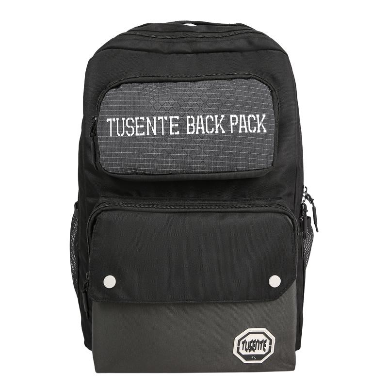 

Junior High School Student Schoolbag Men s Large Capacity Backpack Waterproof Travel Bag Women s Computer Backpack чёрный/серый