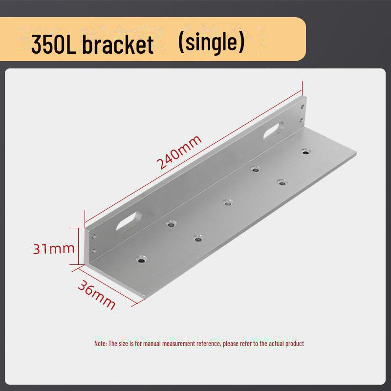 180 kg schweres Magnetschloss für eine Tür mit ZL-Halterung und 350 LC schweres elektromagnetisches Schloss für Doppeltüren mit Saugplatte für rahmenlose Glastüren.