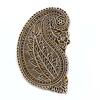 Holzdruckblock Paisley Stempel Potter Textilstempel Druckerstempel
