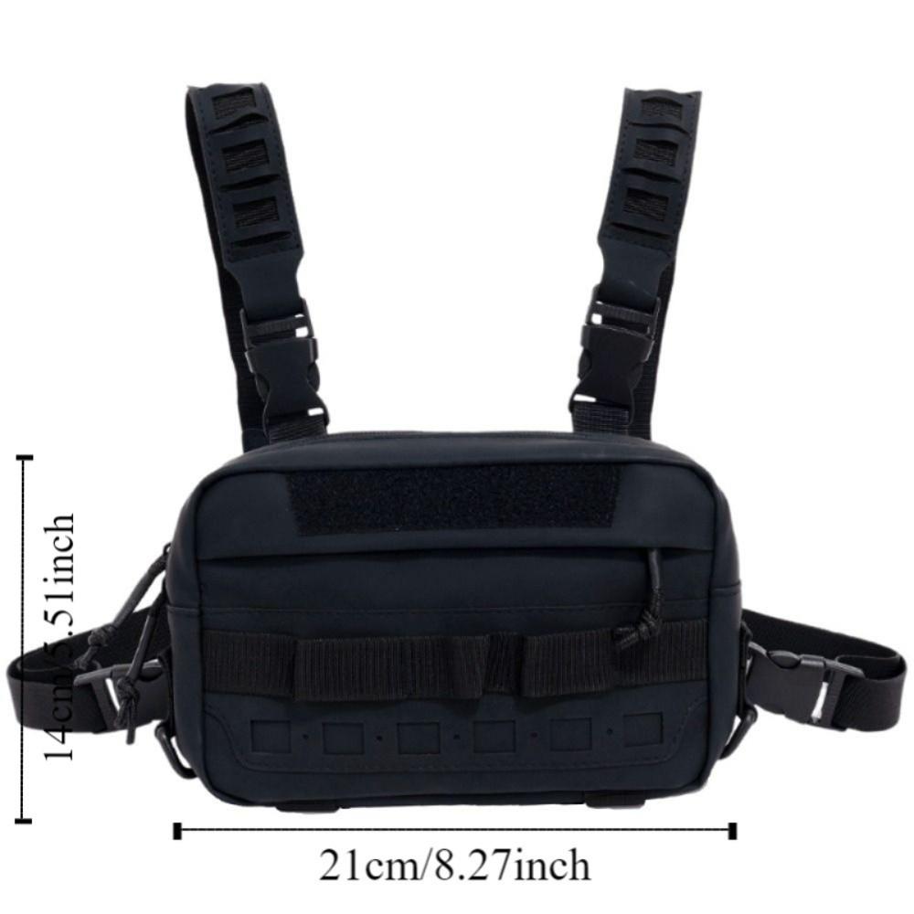 Adjustable Sports Chest Pack Nylon Camping Bum Bags Running Vest Backpacks  Camping