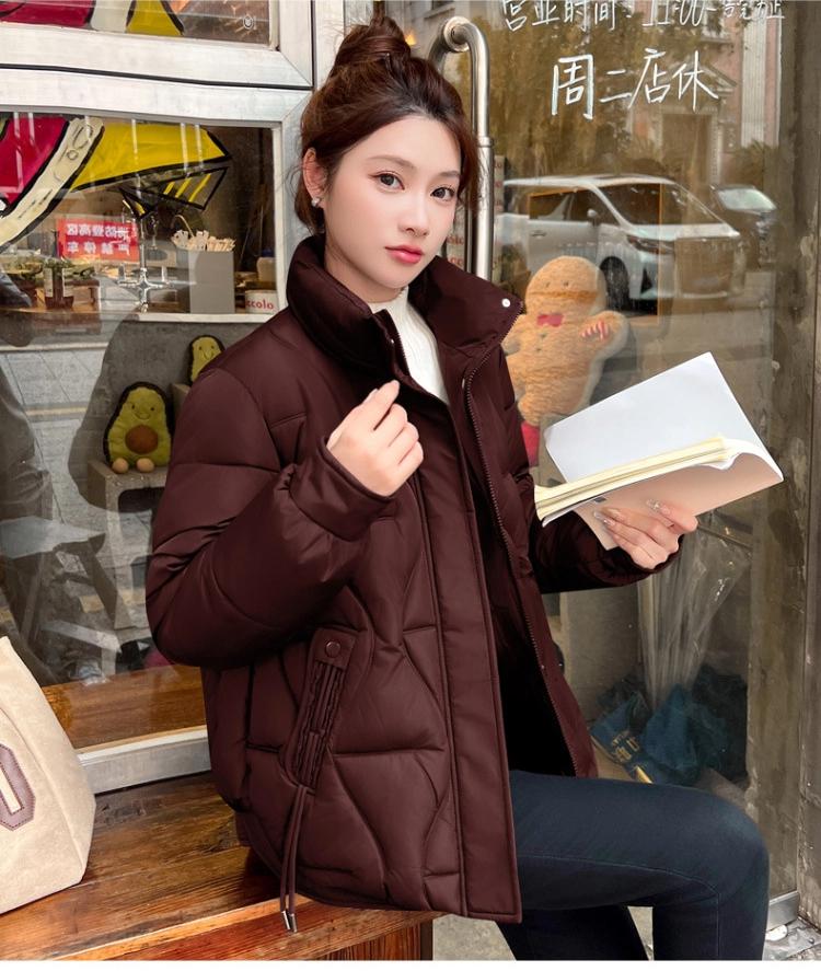 Women’s Short Quited Windproof Thicken Warm Winter Jacket