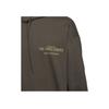 Adidas Solid Color Pocket Letter Print Loose Casual Hoodie Long Sleeve Sweatshirt Men Tops Brown IB2736
