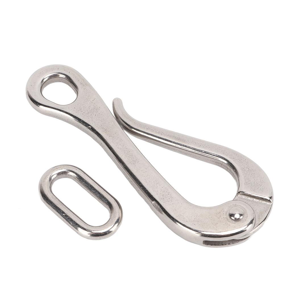 Stainless Steel Yacht Hook and Eye with Quick Release Link Yacht Hook Marine Boat Hardware