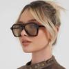 Vintage Style Sunglasses Woman Double Beam Uv Protection Sun Glasses For Men Driving Gradient Eyeglasses Uv400 Shades