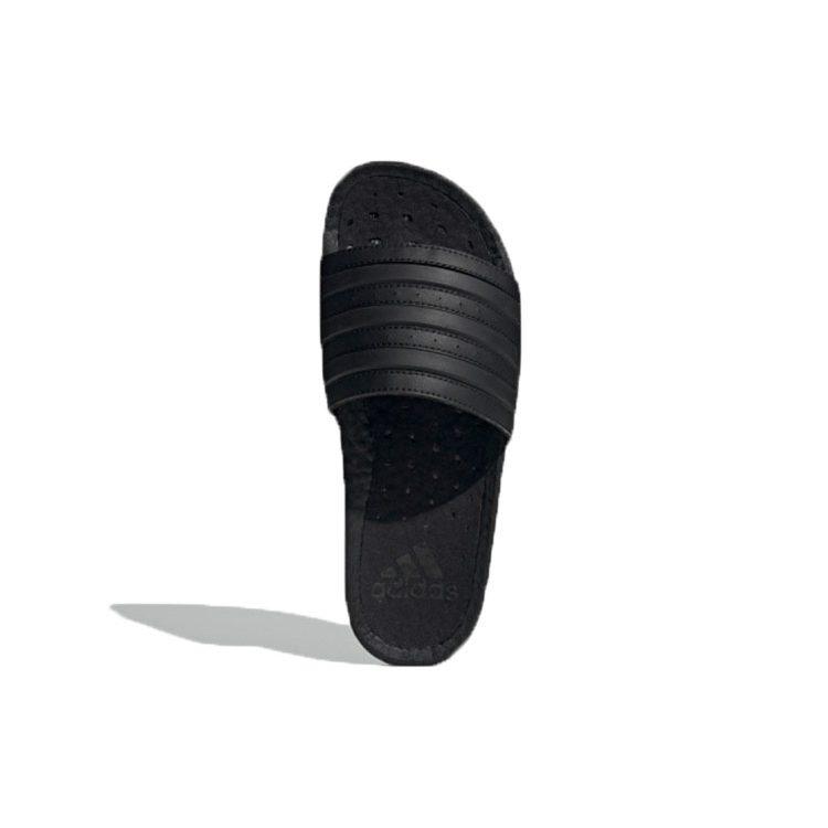 Ciabatte Adilette Boost Adidas 'Triple Black' EH2256