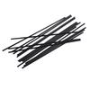 50Pcs Aroma Diffuser Fibers Black 3Mm Diameter 26.5cm Long Premium Replacement Reeds Air Freshener Rods Relaxing Scent