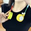 Lightweight Construction Portable Neck Fan Foldable Design Wearable Personal Fan  Daily Use