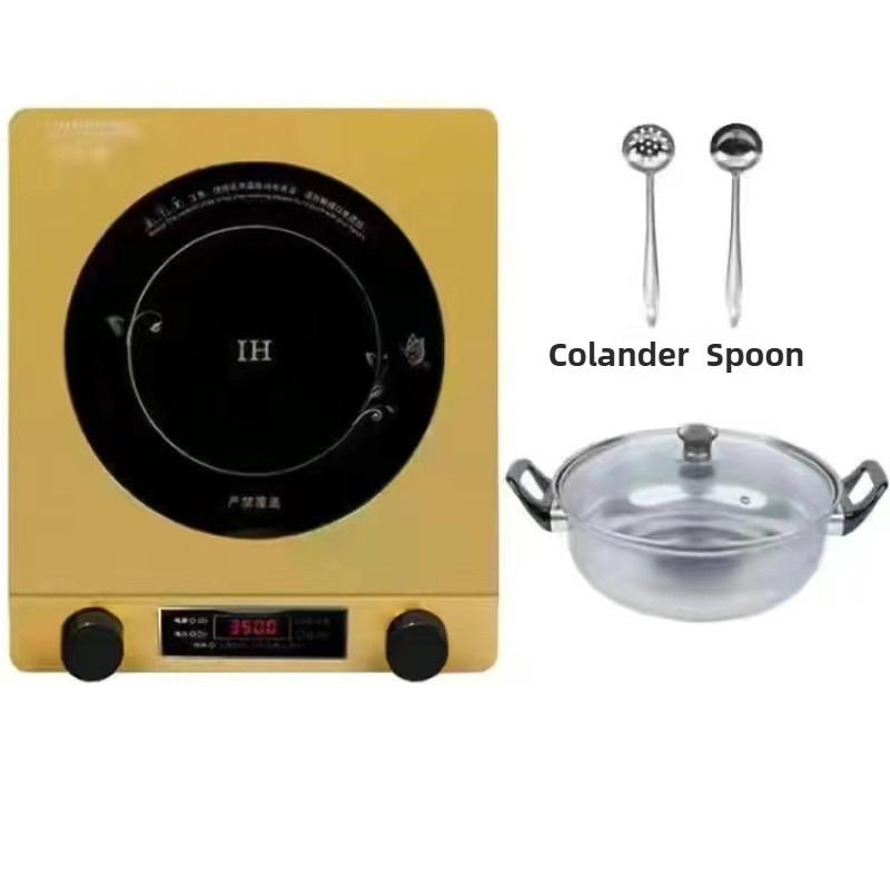 3500W/5000W Stir Fry Electric Stove Household Kitchen Cooking Appliances Commercial Hot Pot High Power Flat Induction Cooker