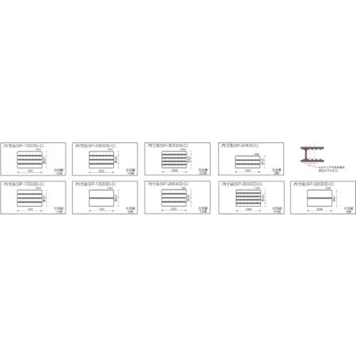 Ringstar Super Pitch Clear L201 X W149 X H39mm with 6 Dividers SP-1520D