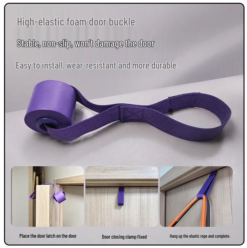 Adjustable No-Drill Resistance Door Trainer for Home Back and Posture Improvement
