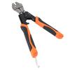 Mini Bolt Cutter Spring Loaded Wire Cutter with Soft Anti Slip Handle Small Wire Cable Cutter
