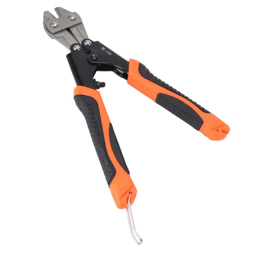 Mini Bolt Cutter Spring Loaded Wire Cutter with Soft Anti Slip Handle Small Wire Cable Cutter
