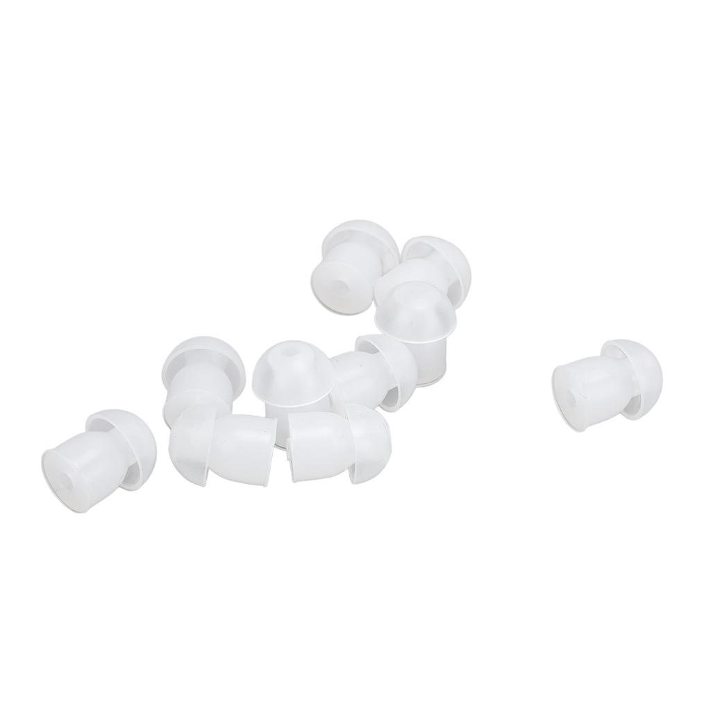 20 Pcs Hear Aid Ear Tips Soft Silicone Replacement Earplug Domes Hear Aids Earbud Tip for Hear Aid
