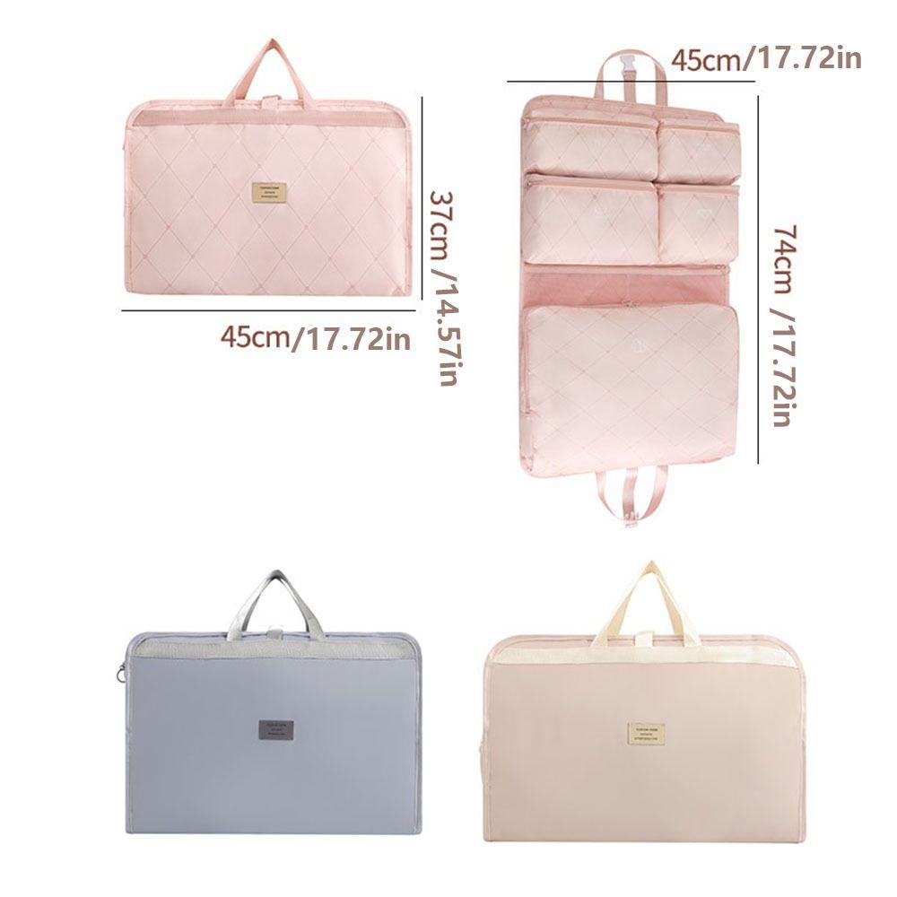 Large Capacity 7in 1  Travel Storage Bag Hangable Suitcase Organizer Clothes Packing Cubes  Travel
