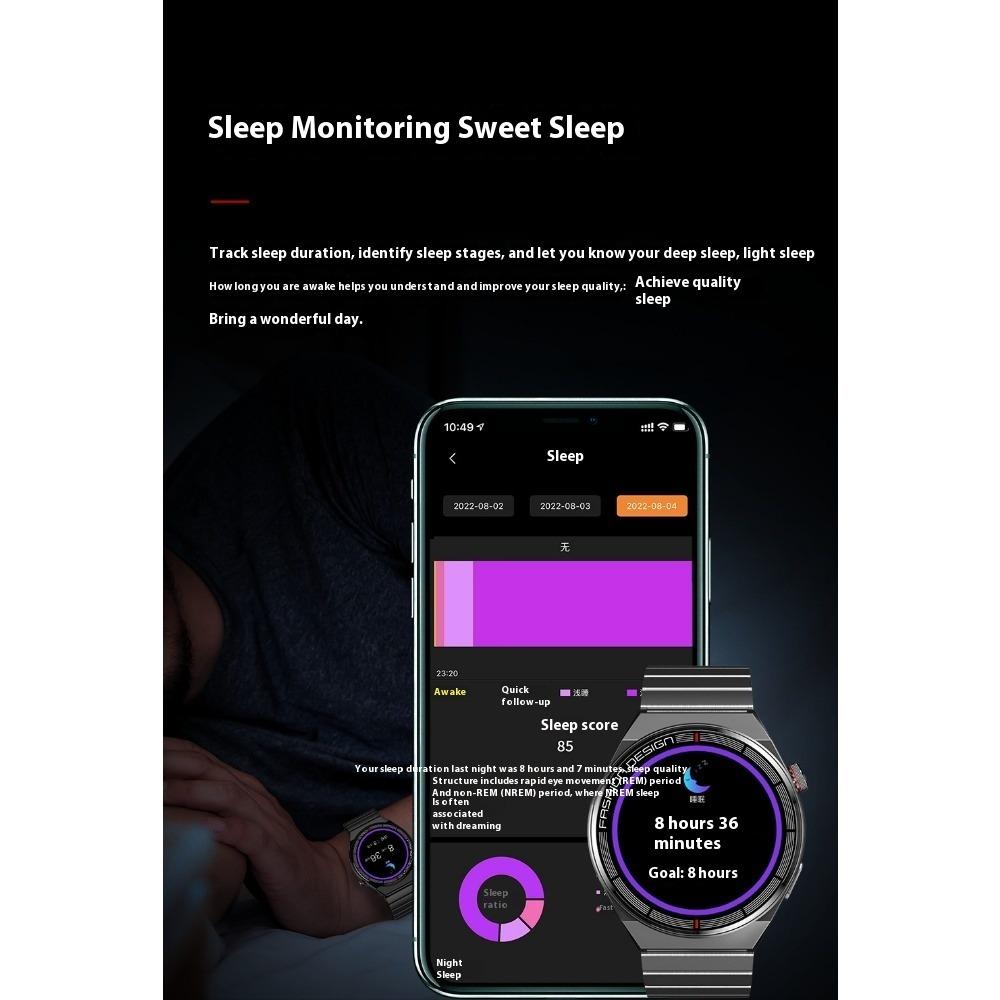 Bluetooth Call Watch Health Monitoring NFC Sports Smart Phone Watch