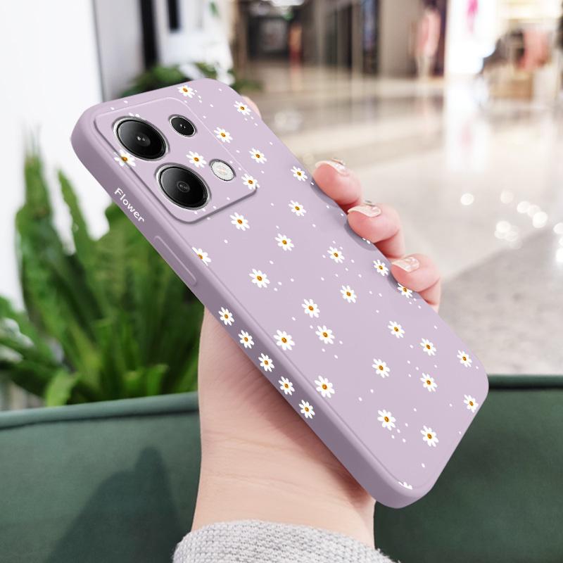 

Floral Daisies Phone Case For Xiaomi Redmi Note 15 Pro Plus 4G 5G Silicone Cover Redmi Note 15ProPlus