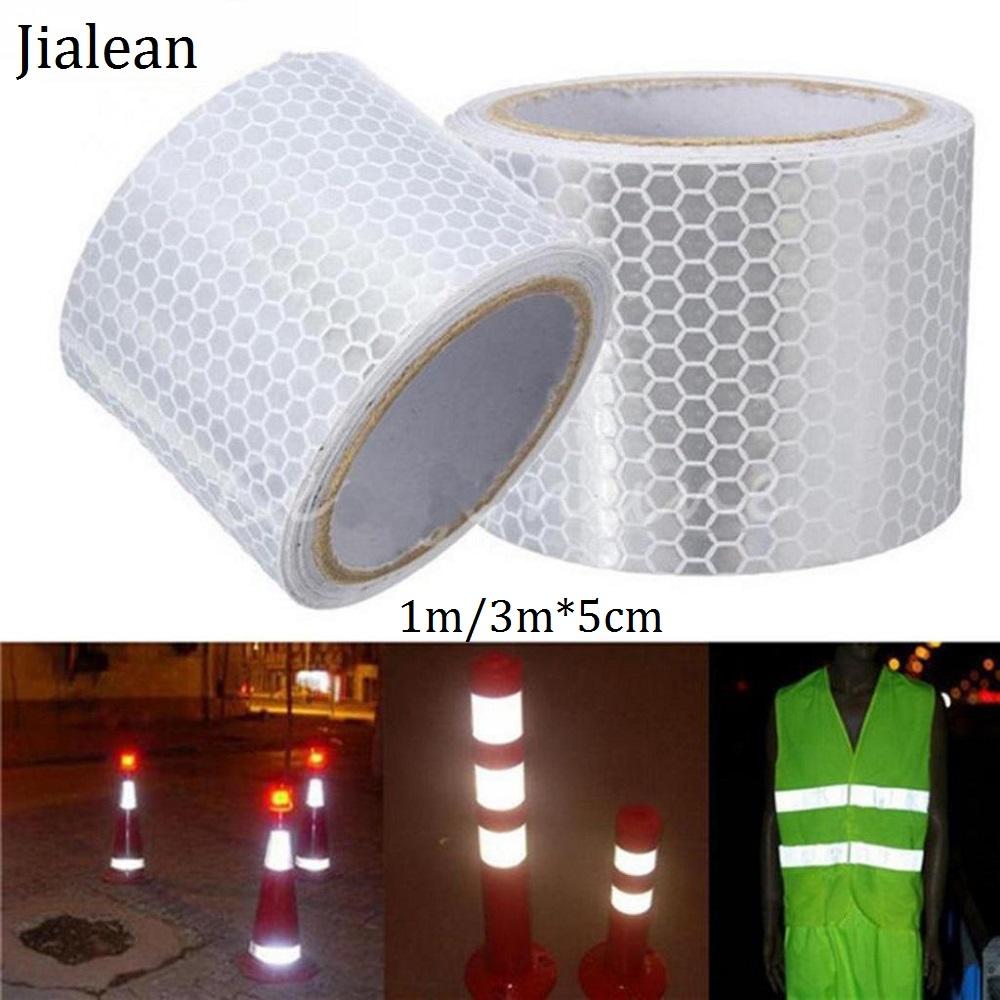 1M/3M*5cm Safety Bike Body Reflective Strips Motorcycle Waterproof Tape Sticker Reflector