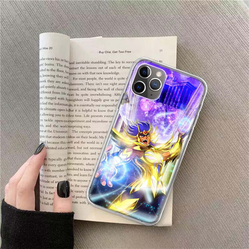 Saint Seiya Knights Of The Zodiac Phone Case For Apple Iphone 12 13 Mini 14 15 Pro 17 Pro Max Air 11 16E 16 Plus Shell