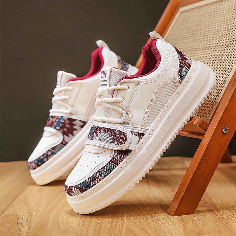 Autumn new simple board shoes comfortable low-top casual shoes thick sole