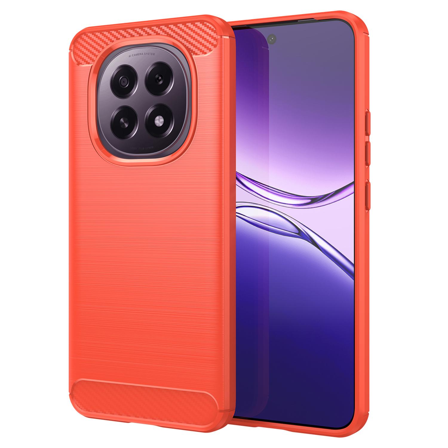 

For Oppo F29 5G Case Protective Phone Cover Carbon Fiber Texture Brushed B