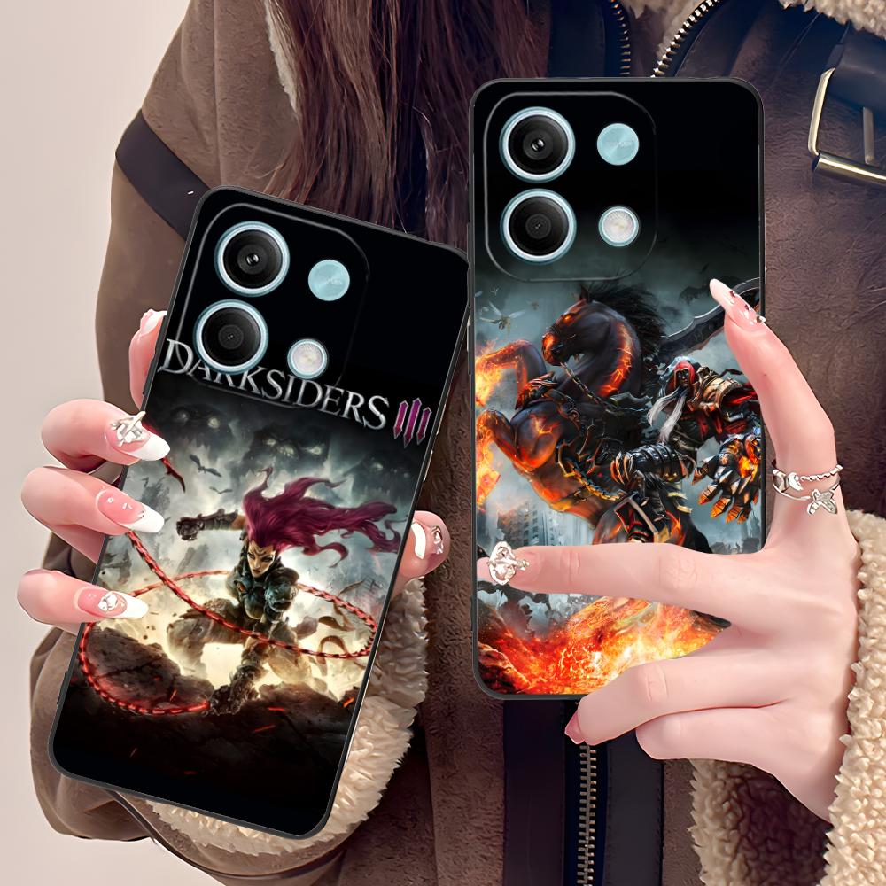 Game Darksiders Mobile Phone Case for POCO F7 F6 F5 F4 F3 F2 Pro GT C75 C71 C65 C61 C40 Pro Ultra Colorful Printing Cover Luxury