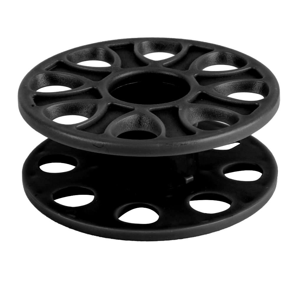 Durable Plastic Scuba Diving Compact Finger Spool Reel Diver Underwater Accessory Black
