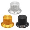 Pair of 2 Aluminum Potentiometer Knobs with 6MM Hole for Secure Volume Adjustment on Electric Guitar and Audio Gear