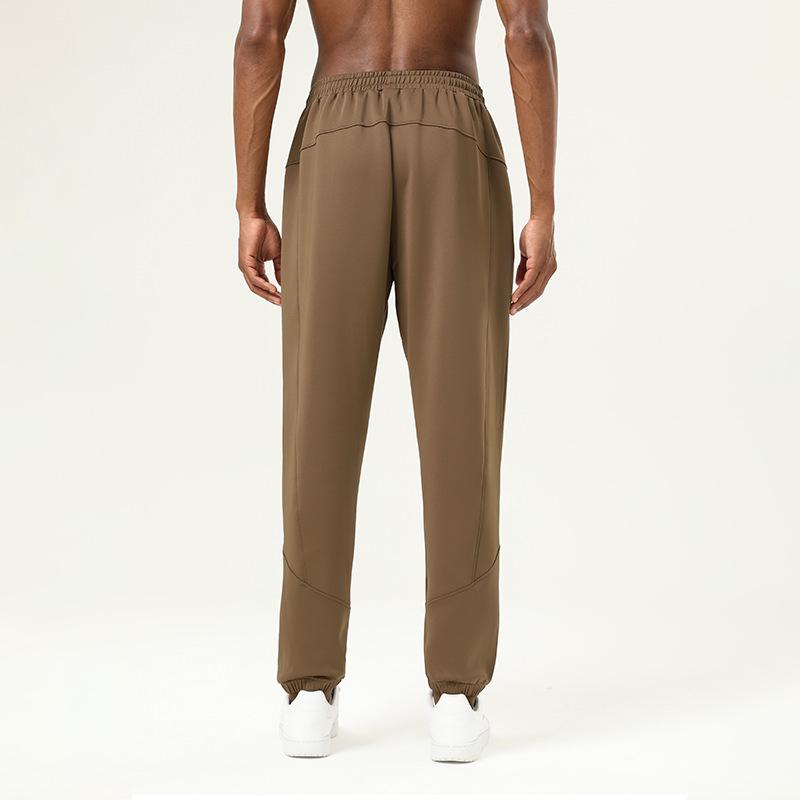 Men's Outdoor Quick-Dry Sports Pants for Hiking, Cycling, and Running - Autumn/Winter, Thick, Loose-Fit