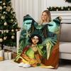 Movie P-Pans Labyrinth Throw Flannel Blanket Perfect for Sofa Office Bed Travel Sleep Read Relax Camping Four Season Use