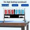 Flip Scoreboard for Table Tennis, Badminton, and Basketball Matches