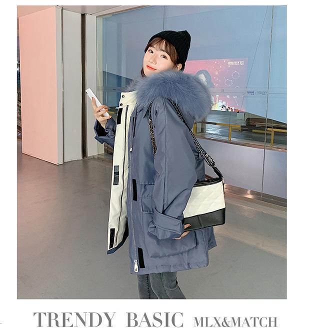 Women's Winter Down Cotton Padded Jacket - Hong Kong & Korean Style, Dongdaemun Inspired, Loose Fit, Ideal for Students