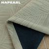 1PC NAPEARL French Cream Curtains Relief Curtains Jacquard 95% Blackout Curtain for Bedroom Living Room Balcony Window for Home Decor