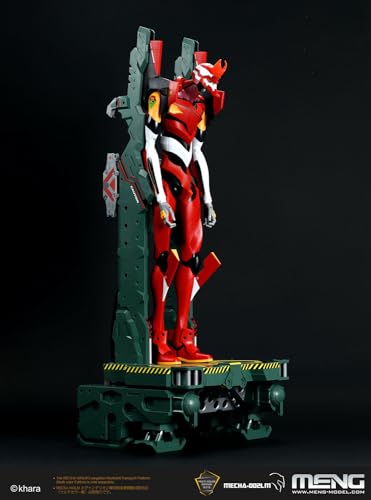 GSI Creos Monmodel Evangelion Unit-02 Ver. 1.5 Multicolor Molded Version, Approximately 47cm Tall, Non-Scale, Color-Coded Plastic Model Kit MEVA-002LM