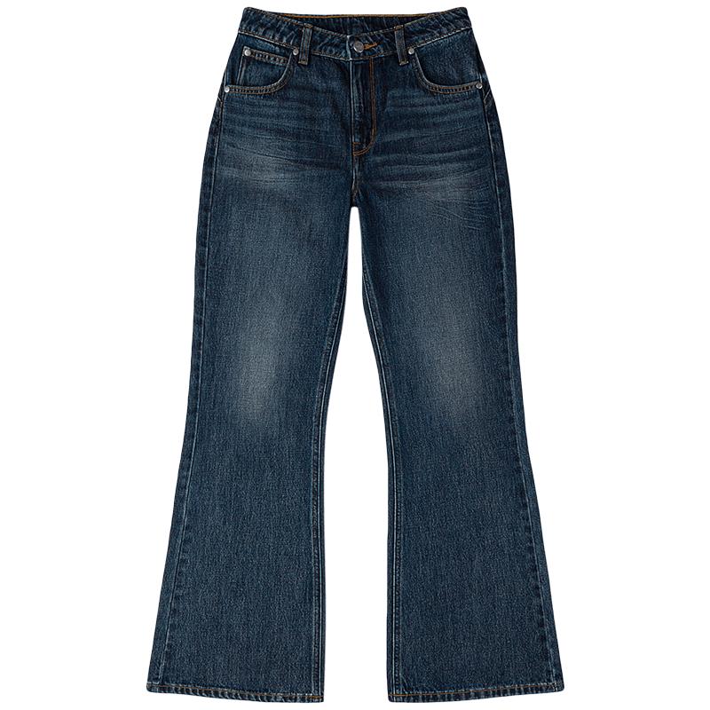 Lee Women's 427 Standard Flare Dark Blue Jeans