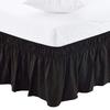 Hotel Bed Shirts Elastic Bed Skirt Dust Ruffle Pastoral Style Fit Bedspread Queen Bed Skirt  Ruffled Bed Skirts