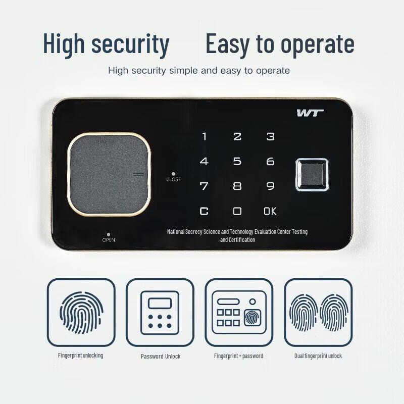 Sanmu BG870 Double Door Fingerprint Security Office Cabinet