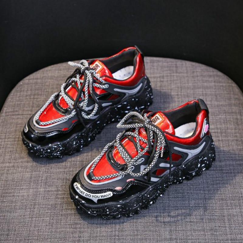 Sneakers Plataforma Plata Mujer Encaje Zapatos Casuales Marca Mujer  Zapatillas Deportivas Old Dad Shoes comprar a buen precio — entrega  gratuita, reseñas reales con fotos — Joom