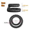 6Pcs Silicone Penis Ring Set Cock Rings Erection Enhancing Delay Ejaculation Soft Stretchy Adult Sex Toys For Men Couples Gay
