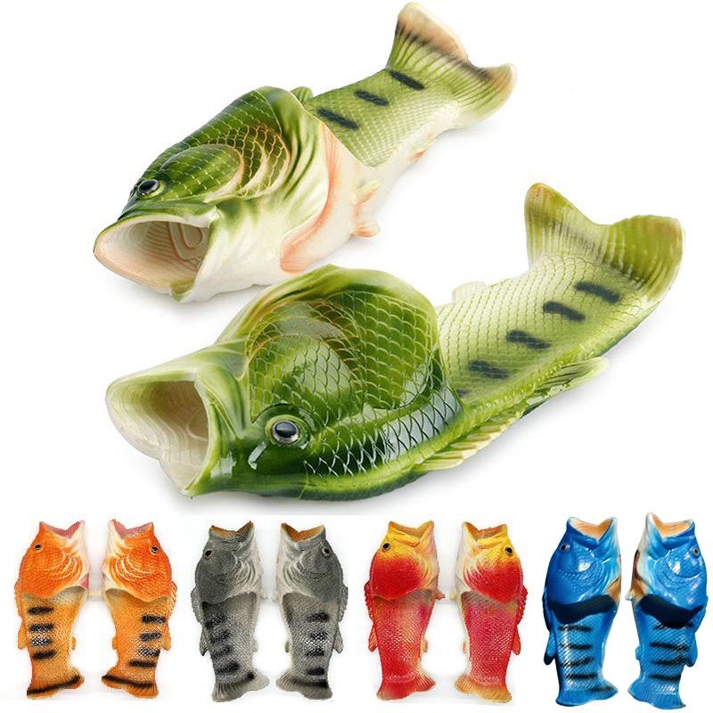 Fun And Funky Fish Slipper Sandals For Adults And Kids