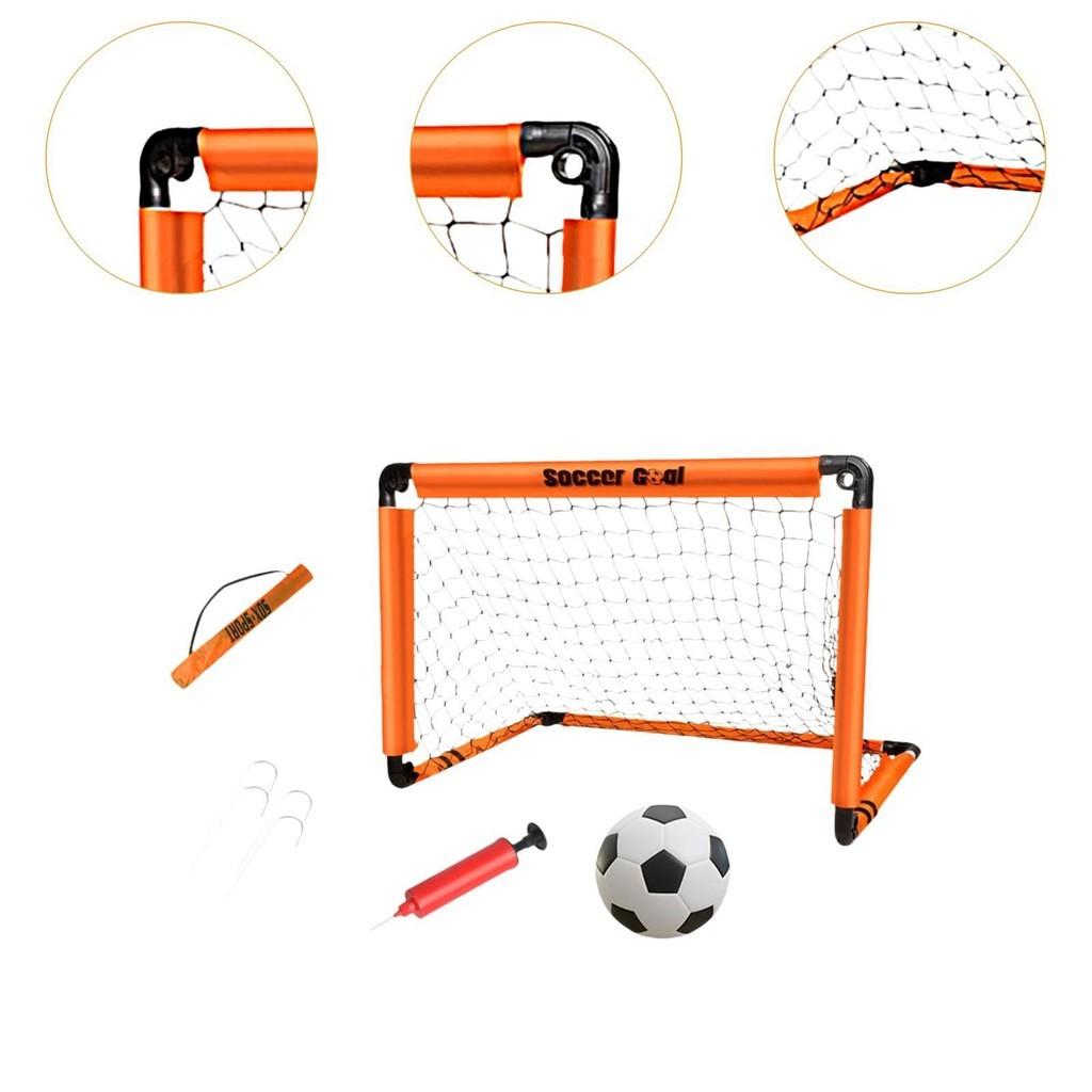 Football Gate Foldable Soccer Goal Park Playground Yard Compact Practice Portable Children's Outdoor Sports Training Set