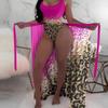 Bikini Mesh Cover-up: 2024 European & American New Print Spring Women's Swimsuit One & Two-Piece Sets