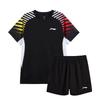 Comfortable Breathable Quick-Dry Badminton Training Short Sleeve T-Shirt And Shorts Casual Sports Set Unisex Sports Set AATV079-1