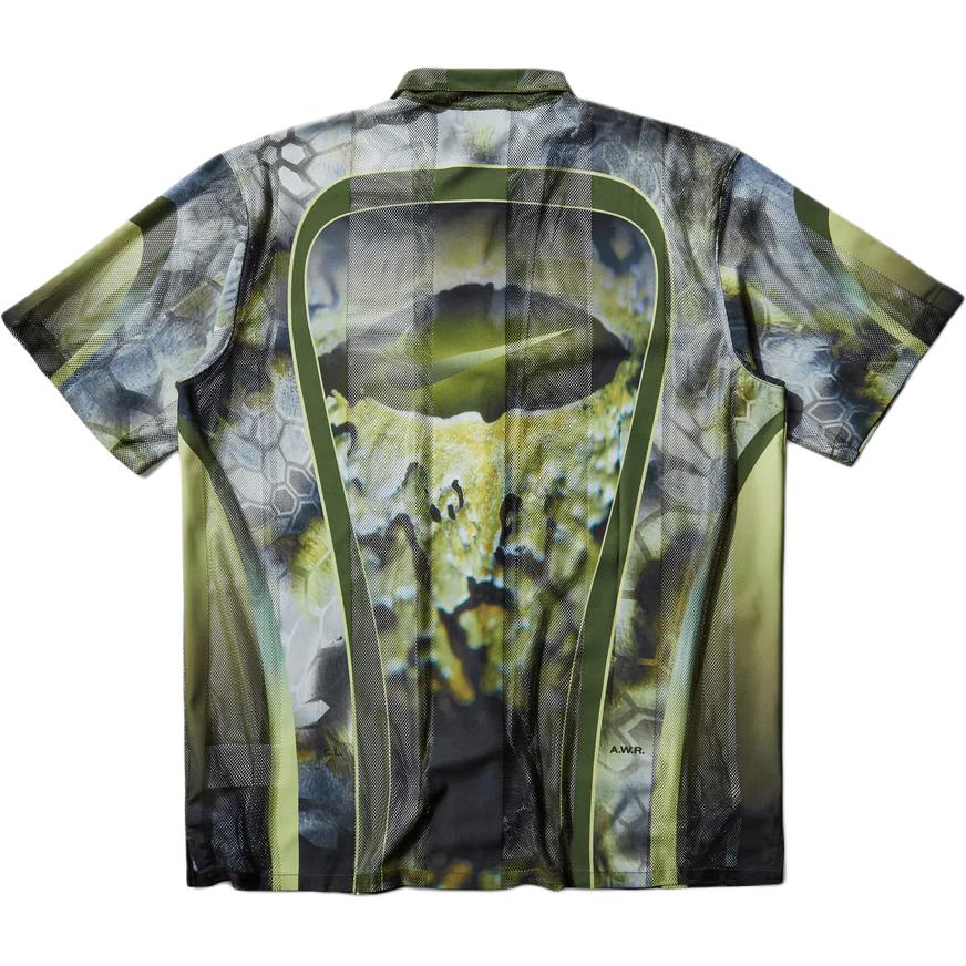 Nike x NOCTA Opal Tito Neeks Button Down Pilgrim/Oil Green/Black Men Streetwear FV1939-378