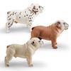 Bulldog Pvc Animal Model Large Toy For Kids Educational Display