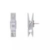 Transparent Push Pin Clips with Metal Pins Plastic Push Pin Clips for Hanging Photos Notes Cards and Small Items On Bulletin Boards or Walls 20 Pieces